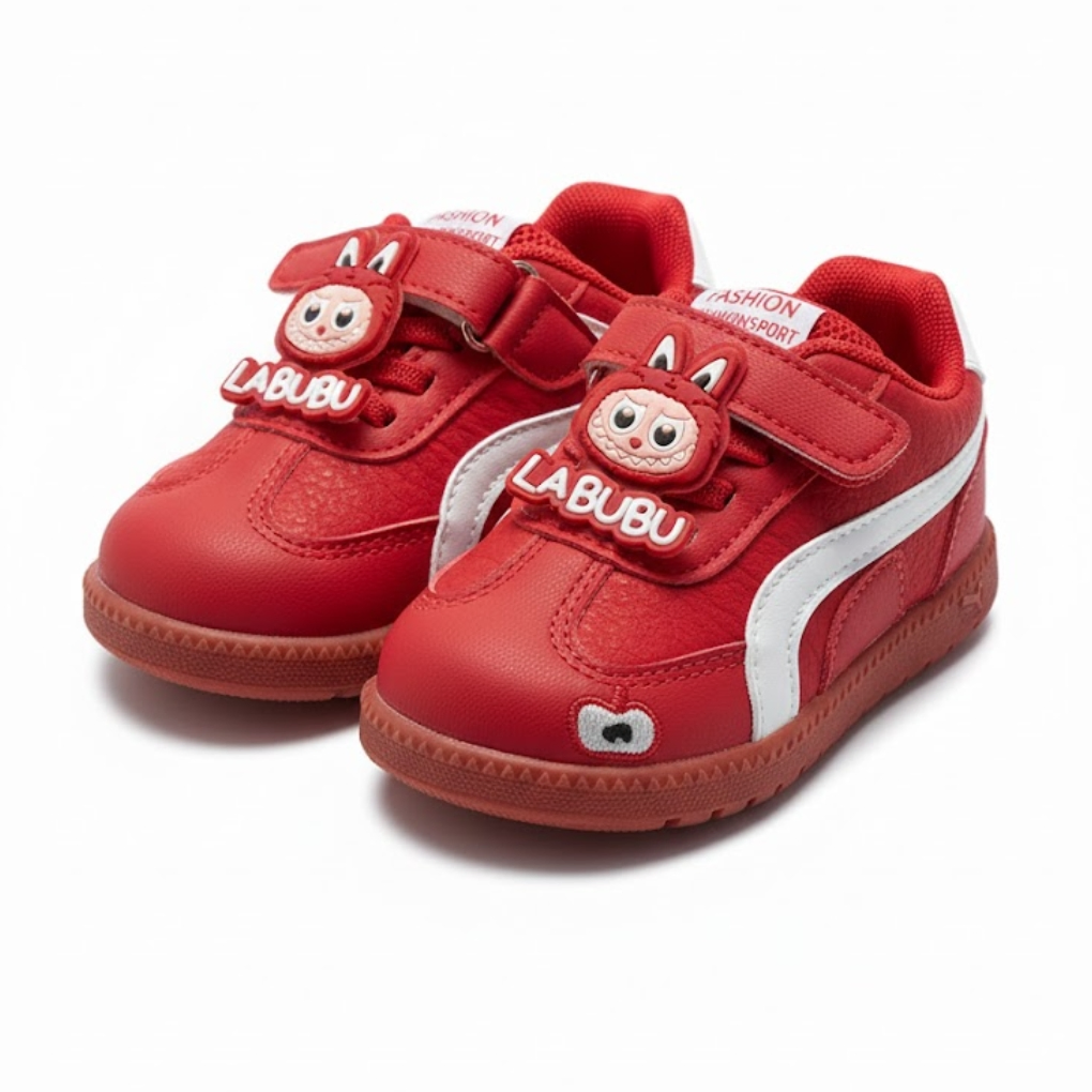 Firecracker Red Kids Sneakers